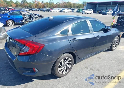 2018 Honda Civic Ex from USA, damaged, VIN 2HGFC2F7XJH535823